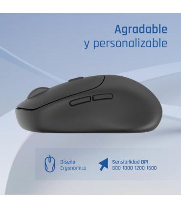 Iggual Ratn Inalmbrico NANO-OFFICE-6D 1600DPI