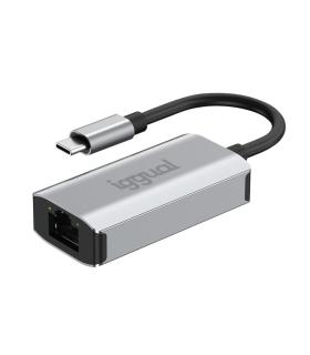 Iggual Adaptador Tipo C A RJ45 Gigabit 1000Mbps