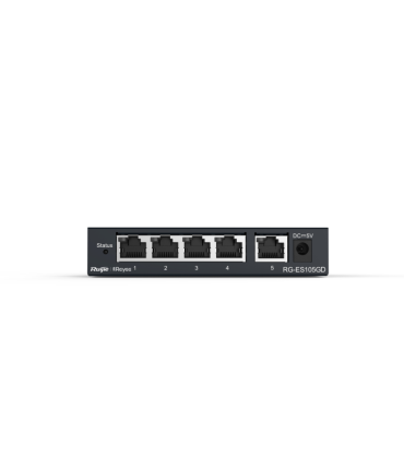 RUIJIE REYEE RG-ES105GD 5-PORT GIGABIT DESKTOP SWITCH METAL CASE