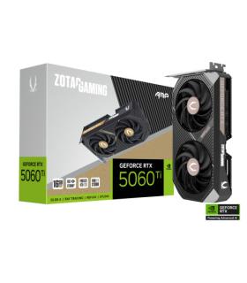 VGA ZOTAC RTX 5060 TI 16GB AMP,NV,RTX5060TI,16GB,GDDR7,128BIT,1HDMI+3DP,2 VENTILADORES (ZT-B50620F-10M)