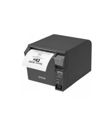 Impresora De Tickets Epson TM-T70II  Trmica  Ancho Papel 80mm  USB-Ethernet  Negra