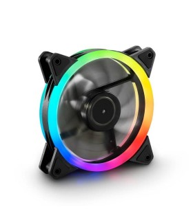 VENTILADOR CAJA SHARKOON SHARK BLADES FAN 120X120X 25,5 MM RGB LED