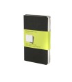 MOLESKINE CAHIER JOURNAL DE BOLSILLO. LISO. NEGRO