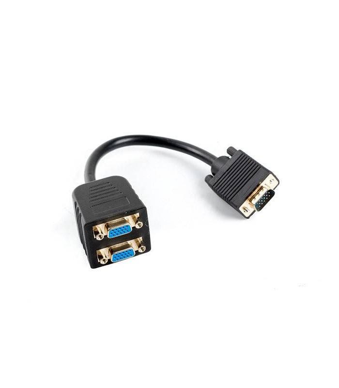 ADAPTADOR LANBERG VGA/VGA X2 20CM