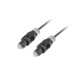 CABLE TOSLINK LANBERG OPTICO AUDIO DIGITAL 3M NEGRO
