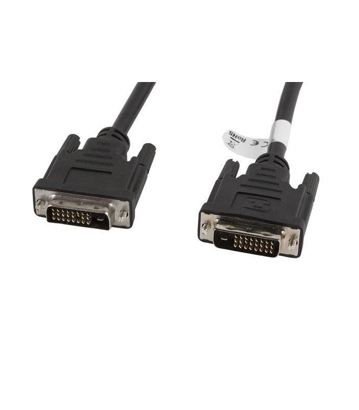 CABLE DVI-D LANBERG 24+1 MACHO/MACHO DUAL LINK 1.8M