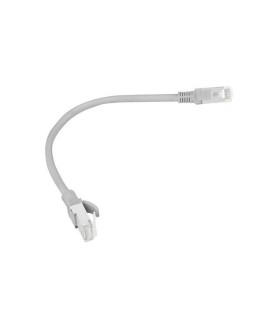 LATIGUILLO LANBERG CAT.6 UTP 0.25M GRIS