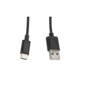 CABLE USB LANBERG 2.0 MACHO/USB C MACHO 1M NEGRO