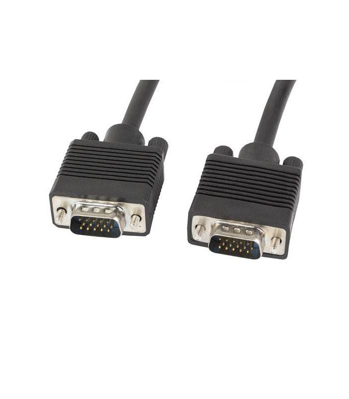 CABLE VGA LANBERG MACHO/MACHO FERRITA 5M NEGRO