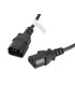 CABLE ALARGADOR LANBERG ALIMENTACION CPU IEC320 C13 H/IEC320 C14 M 1.8M