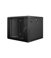 ARMARIO RACK LANBERG 9U 600X600X501 AUTO ENSAMBLADO 19" HASTA 60 KG NEGRO