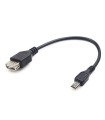 CABLE USB GEMBIRD USB 2.0 HEMBRA A MICRO USB MACHO 0,15M