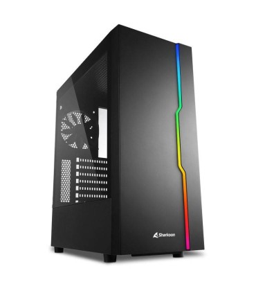 CAJA SHARKOON RGB SLIDER ATX 2XUSB3.0 2XUSB2.0 SIN FUENTE