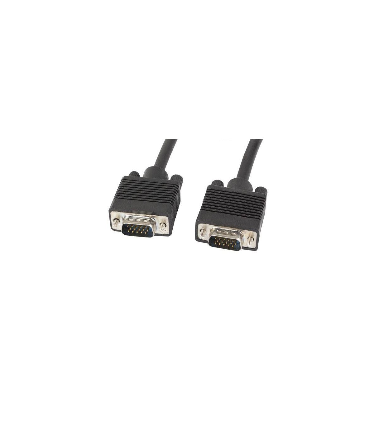 CABLE VGA LANBERG MACHO/MACHO FERRITA 10M NEGRO