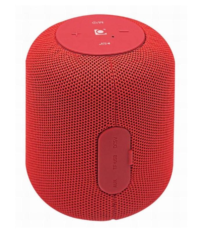 ALTAVOZ GEMBIRD 5W  BLUETOOTH CON MICRO ROJO
