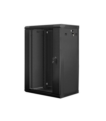 ARMARIO RACK LANBERG 18U 600X450X901 AUTO ENSAMBLADO 19\" HASTA 60 KG NEGRO