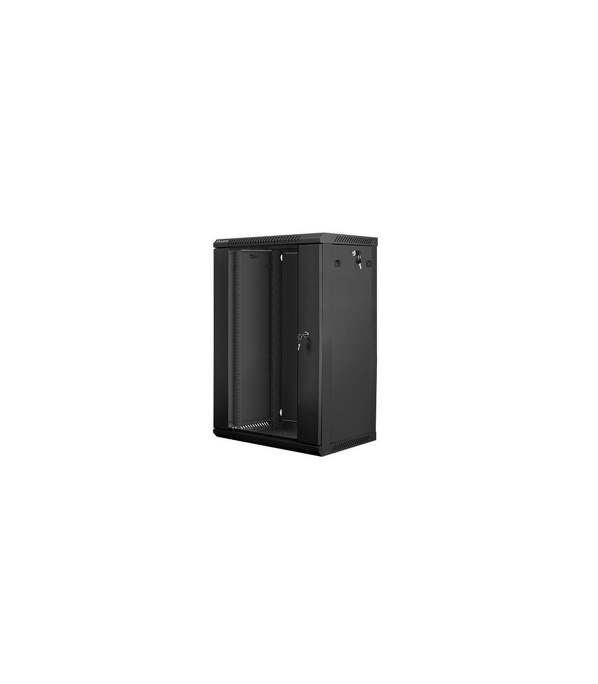 ARMARIO RACK LANBERG 18U 600X450X901 AUTO ENSAMBLADO 19\" HASTA 60 KG NEGRO