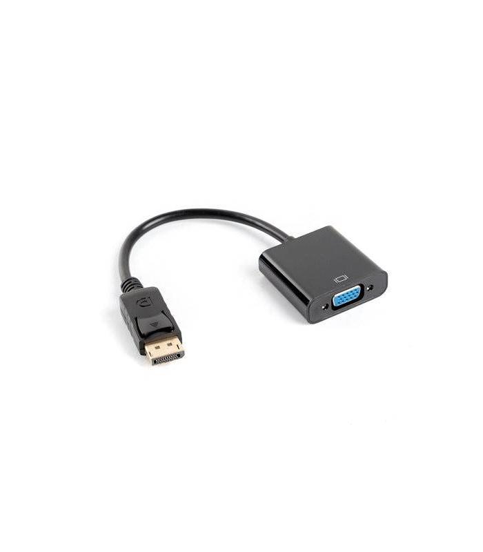 ADAPTADOR LANBERG DISPLAYPORT 1.1 A VGA 20CM NEGRO