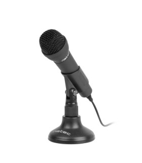 MICROFONO NATEC ADDER NEGRO