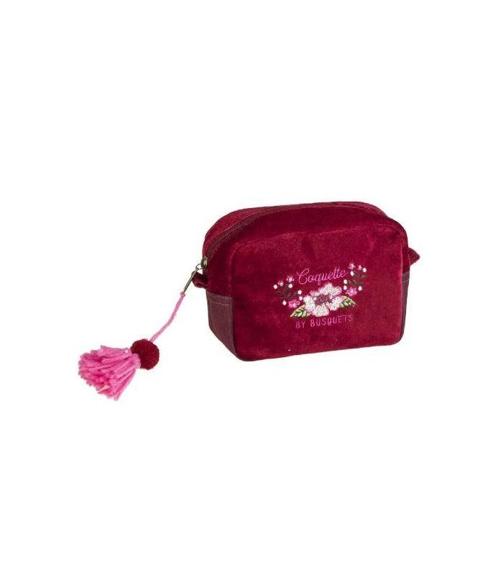 ESTUCHE CUADRADO NECESER COQUETTE BY BUSQUETS 16 X 11 X 8 CM. COQUETTE 16020090700