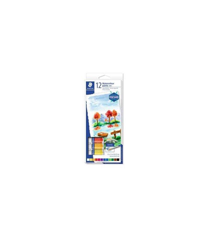 Staedtler 8880 pintura a base de agua Multi 12 ml Tubo 12 pieza(s)