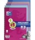 PACK 4+1 CUADERNO ESPIRAL TAPA BLANDA FOLIO 80 HOJAS 4X4 CON MARGEN COLORES TENDENCIA OXFORD 400072719
