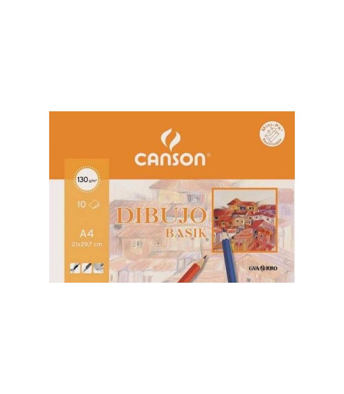 PACK 10 HOJAS BASIK 130G A4 C200406331