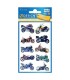 SOBRE CON 1 HOJA 76X120MM Y 10 PEGATINAS 3D MOTOCICLETAS AVERY 53750