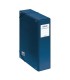 CAJAS DE PROYECTOS CARTN FORRADO LOMO DE 9 CM AZUL CON ETIQUETA 245X350X90 DOHE 09744