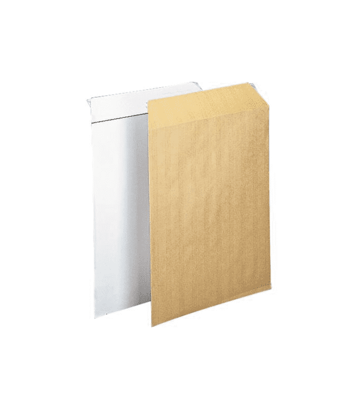 PAQUETES DE 10 BOLSAS BLANCAS, CON TIRA DE SILICONA TAMAO 184X261 100 GRS. SAM 665103