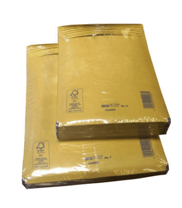 PAQUETE 10 UDS. BOLSA AIR BAG ACOLCHADA ENVIOS ESPECIALES AK-12 KRAFT AUTOADHESIVO MEDIDA INTERIOR 120X215, 16 GRS. SAM 146019