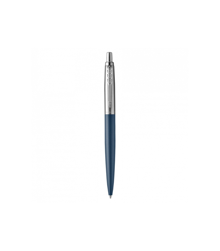 BOLGRAFO JOTTER XL PRIMROSE AZUL MATE RIBETE DE COLOR CROMO PLUMN MEDIO TINTA AZUL PARKER 2068359