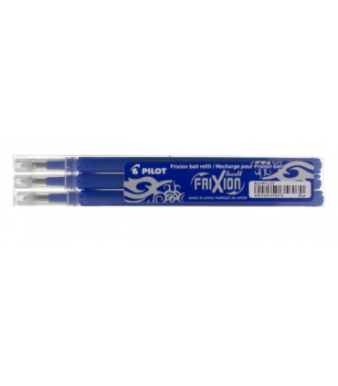 PACK 3 RECAMBIOS FRIXION AZUL PILOT BLS-FR7-L-S3