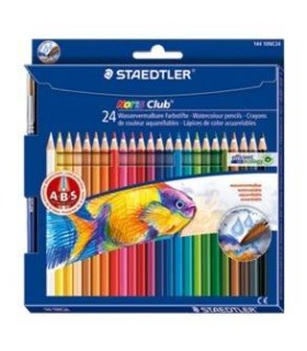 LPICES COLOR NORIS AQUARELL 144 10, ESTUCHE 24 PZAS STAEDTLER 144 10NC24