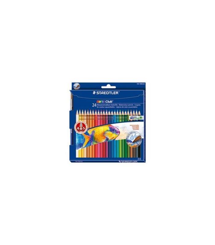 LPICES COLOR NORIS AQUARELL 144 10, ESTUCHE 24 PZAS STAEDTLER 144 10NC24