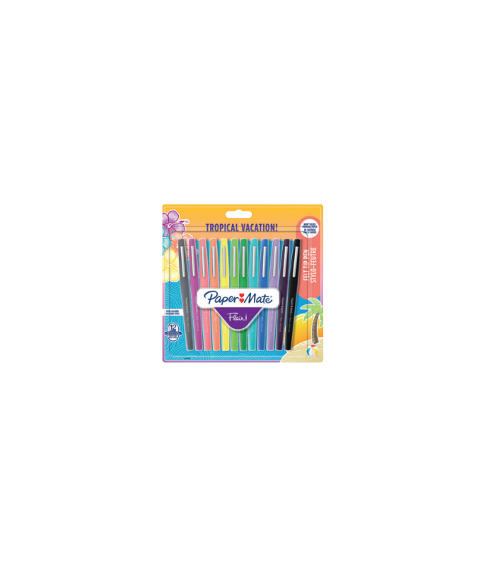 FLAIR M. TROPICAL VACATION BL12 PAPER MATE 1951029