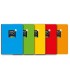 CUADERNO FOLIO EXTRA DURA 100 HOJAS. 4 MM., SURTIDOS LAMELA
