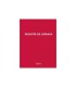 Miquelrius 5390 registro comercial (libro) Rojo 40 hojas