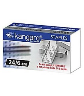 CAJA 1000 GRAPAS 24/6-1M KANGARO KG2461M