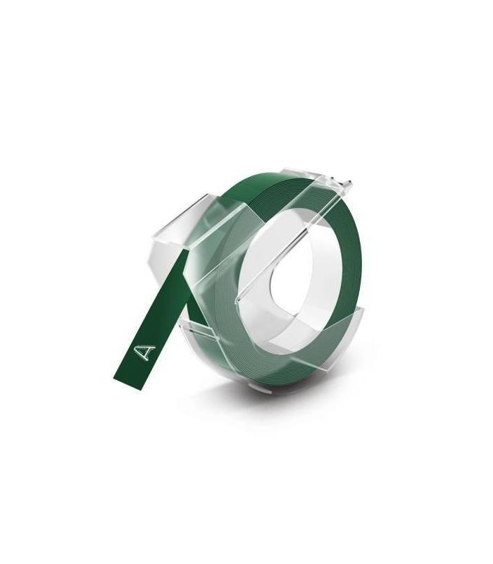 CINTA DYMO EMBOSSER 3M X 9 MM VERDE DYMO 520105