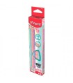 CAJA 12 LAPICES DE GRAFITO CON GOMA HB COLORES SURTIDOS MAPED 851730