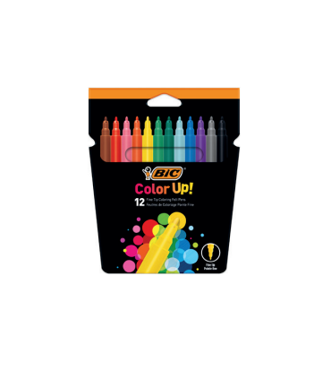 ESTUCHE 12 ROTULADORES INTENSITY UP COLORES SURTIDOS BIC 978004
