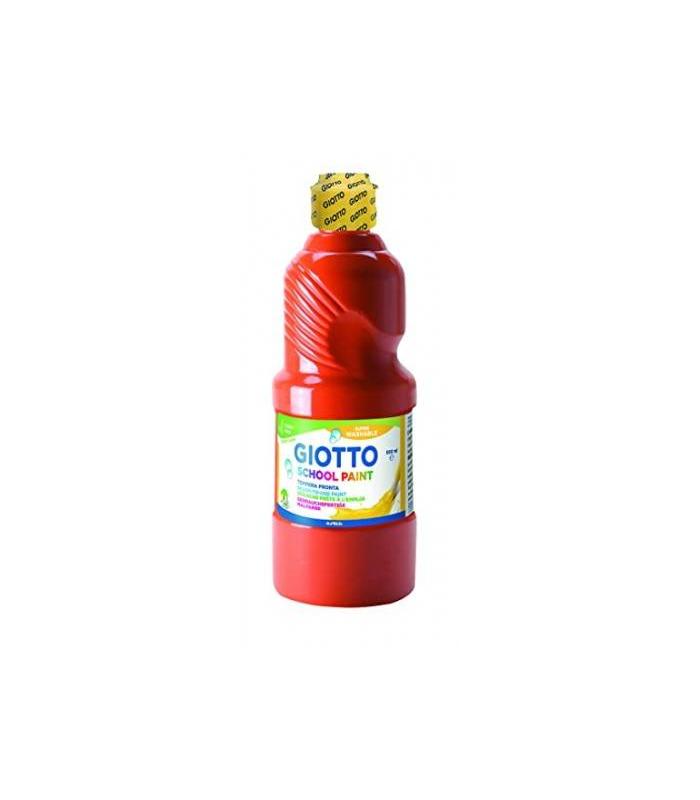 Giotto Tmpera Escolar 500 ml Botella Rojo