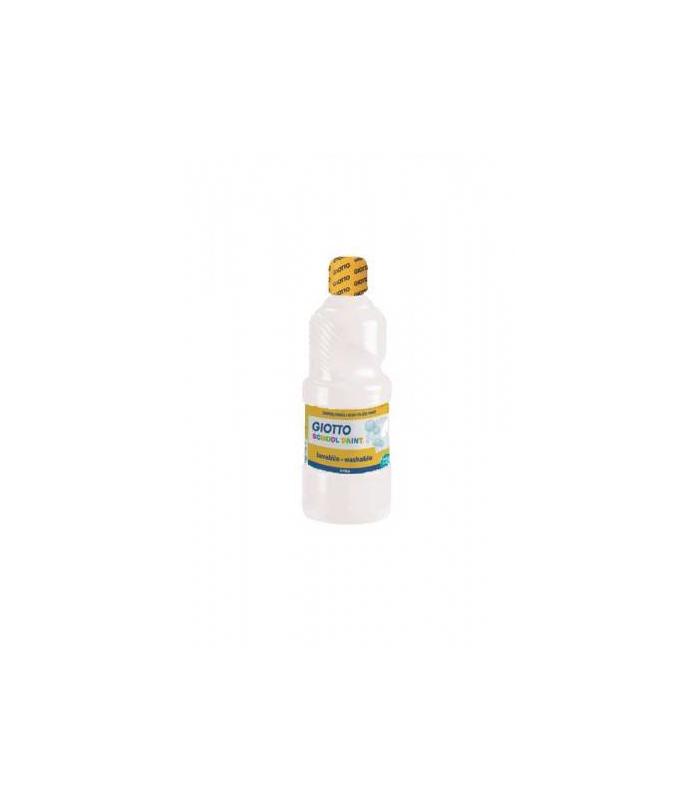 Giotto Tmpera Escolar 500 ml Botella Blanco