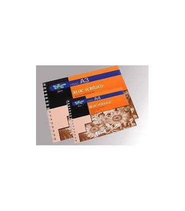 CUADERNO DIBUJO A3 ACRLICO 12 HJS. 400GMS. HSAC WONDER ART BY PRYSE 6230052
