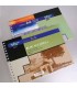 Pryse 6230034 papel decorativo Bloc de hojas de papel para bellas artes 12 hojas