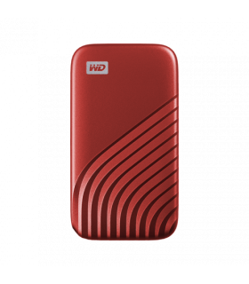 Western Digital My Passport 2000 GB Rojo