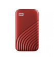 Western Digital My Passport 2000 GB Rojo