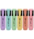 BLISTER 6 ROTULADOR FLUORESCENTE PASTEL BISMARK 327742