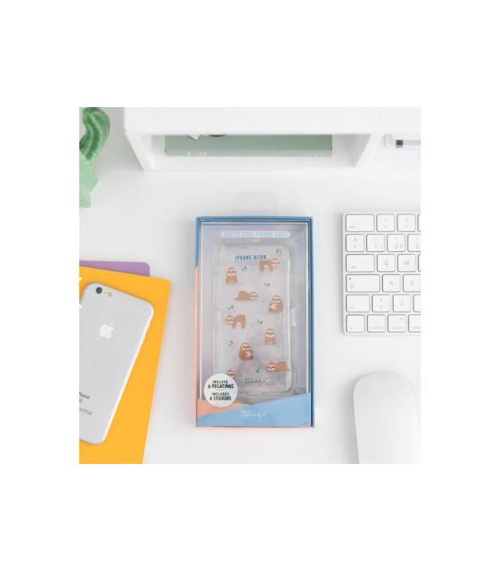CARCASA IPHONE 6/7/8 SLOW COLLECTION-CASE SLOTH MR. WONDERFUL